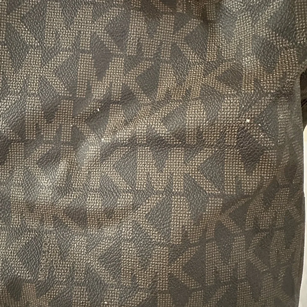 Michael Kors Brown and Tan Shoulder Bag